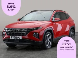 Red Used 2021 Hyundai Tucson Ultimate SUV | £18,370 (A bit pricey)
