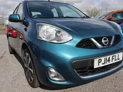 Blue Used 2014 Nissan Micra S Hatchback | £7,995 (Fair price)