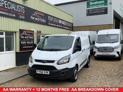 White Used 2017 Ford Transit Custom Van | £10,680