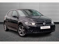 Black Used 2022 VW Polo R-line Hatchback | £16,395 (Fair price)