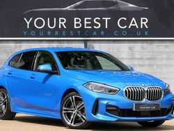 Blue Used 2021 BMW 118 M Sport Hatchback | £14,977 (Fair price)
