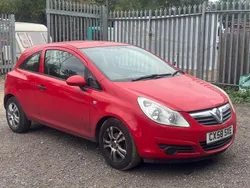 Red Used 2008 Vauxhall Corsa Hatchback | £550 (Super price)
