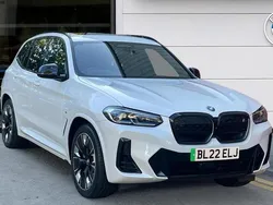 White Used 2022 BMW iX3 M Sport SUV | £33,980 (Fair price)