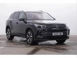 Black Used 2024 VW Tiguan Elegance SUV | £31,998 (Fair price)