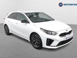 White Used 2021 Kia Ceed GT-Line Hatchback | £15,199 (A bit pricey)