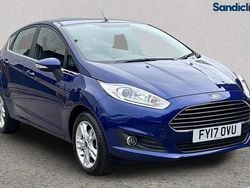 Blue Used 2017 Ford Fiesta Zetec Hatchback | £6,810 (Good price)