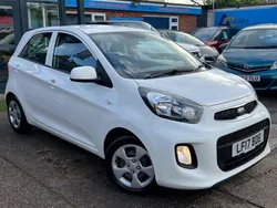 White Used 2017 Kia Picanto 2 Hatchback | £4,980 (Fair price)