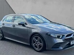 Mountain grey metallic Used 2019 Mercedes A250 AMG line Hatchback | £17,446 (Good price)