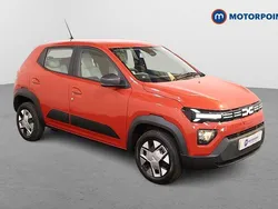 Red New 2025 Dacia Spring Expression Hatchback | £9,999 (Fair price)
