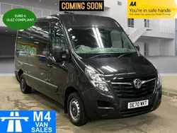 Black Used 2020 Vauxhall Movano Edition Van | £13,995 (A bit pricey)