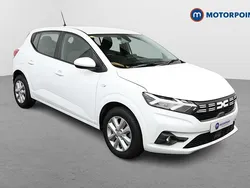 White Used 2023 Dacia Sandero Expression Hatchback | £12,099 (Fair price)