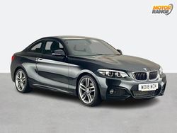 Black Used 2018 BMW 218 M Sport Coupe | £12,495 (Fair price)