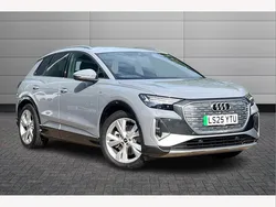Grey Used 2025 Audi Q4 e-tron S-Line SUV | £40,895 (A bit pricey)