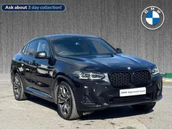 Black Used 2021 BMW X4 M Sport SUV | £32,299 (Expensive)