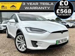 White Used 2020 Tesla Model X Long Range SUV | £30,990 (Super price)