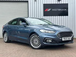 Blue Used 2020 Ford Mondeo Titanium Hatchback | £7,550 (Fair price)
