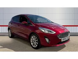 Red Used 2018 Ford Fiesta Titanium Hatchback | £7,998 (Fair price)