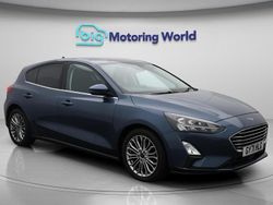Blue Used 2022 Ford Focus Titanium X Hatchback | £14,469 (Fair price)
