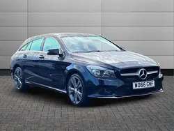 Blue Used 2017 Mercedes CLA180 Sedan | £10,750 (Fair price)