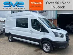 White Used 2022 Ford Transit Van | £19,995 (Fair price)