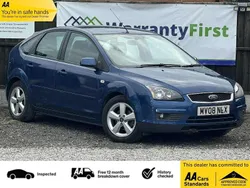 Blue Used 2008 Ford Focus Zetec Hatchback | £1,495 (Super price)