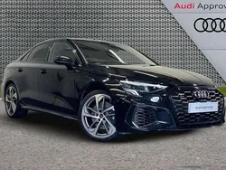 Black Used 2022 Audi S3 Comfort Sedan | £32,495 (Fair price)