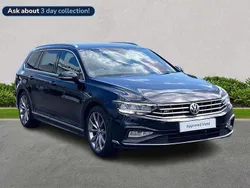 Black Used 2020 VW Passat R-line Estate | £14,546 (Fair price)