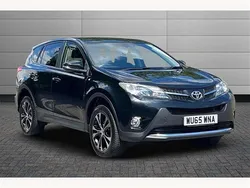 Black Used 2015 Toyota RAV4 SUV | £13,695 (A bit pricey)
