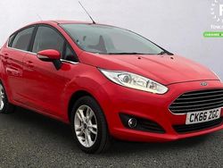 Red Used 2016 Ford Fiesta Zetec Hatchback | £7,899 (Fair price)