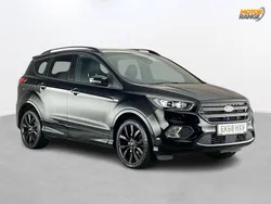 Black Used 2018 Ford Kuga ST-Line X SUV | £15,895 (Fair price)