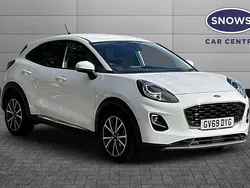 White Used 2019 Ford Puma Gen-E Titanium SUV | £11,799