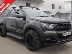 Black Used 2016 Ford Ranger Wildtrack Pickup | £17,399 (A bit pricey)