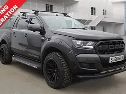 Black Used 2016 Ford Ranger Wildtrack Pickup | £17,399 (A bit pricey)
