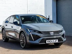 Grey Used 2024 Peugeot 408 GTi Sedan | £23,950 (Fair price)