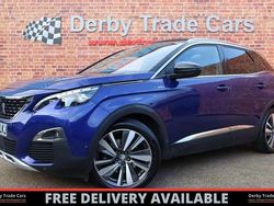 Blue Used 2020 Peugeot 3008 GT SUV | £14,990