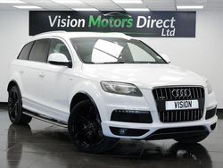 White Used 2011 Audi Q7 S-Line SUV | £6,940 (Fair price)