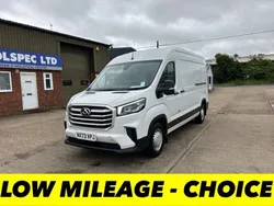 White Used 2023 Maxus V90 Van | £12,500 (Good price)