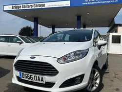 White Used 2016 Ford Fiesta Zetec Hatchback | £6,795 (Fair price)