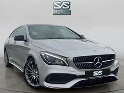 Silver Used 2018 Mercedes CLA220 Shooting Brake AMG line Estate | £14,190 (Fair price)