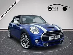Blue Used 2018 Mini Cooper S Cabriolet Cabriolet | £13,495 (A bit pricey)
