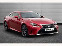 Red Used 2017 Lexus RC300h Coupe | £23,595 (A bit pricey)