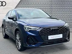 Blue Used 2024 Audi Q3 Black Edition SUV | £34,490 (A bit pricey)