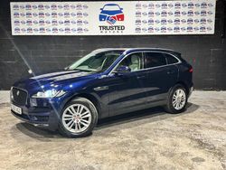 Blue Used 2017 Jaguar F-Pace Portfolio SUV | £11,995 (Fair price)