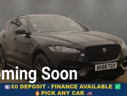 Black Used 2018 Jaguar F-Pace R-Sport SUV | £14,899 (Fair price)