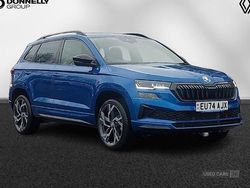 Blue Used 2024 Skoda Karoq SportLine SUV | £29,995 (A bit pricey)
