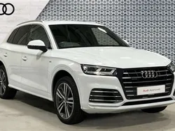 Glacier white Used 2020 Audi Q5 S-Line SUV | £32,120 (A bit pricey)