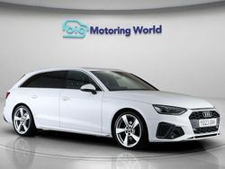 White Used 2023 Audi A4 S-Line Estate | £24,800 (Good price)