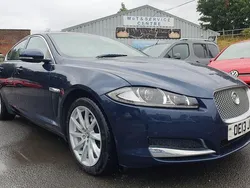 Indigo blue Used 2013 Jaguar XF Premium Luxury Sedan | £7,995 (A bit pricey)