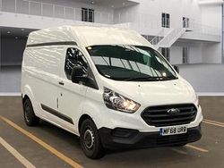 White Used 2018 Ford Transit Custom Van | £10,725 (A bit pricey)