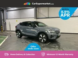 Grey Used 2022 Volvo C40 Pro SUV | £23,497 (Fair price)